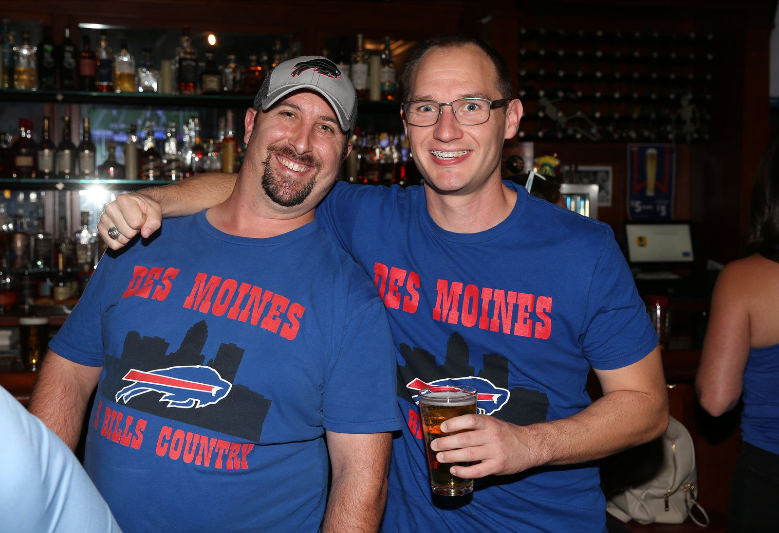 Buffalo Bills backers took over the the Taps on Main Bar
